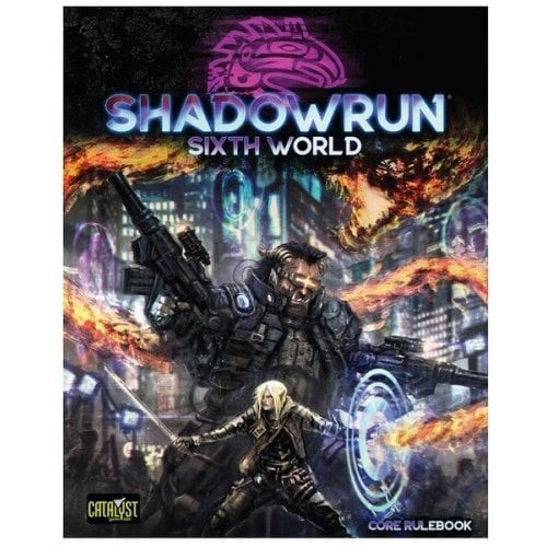 *DAMAGED* Shadowrun Sixth World Core Rulebook