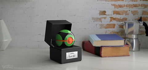 *DAMAGED* Pokémon Die-Cast Dusk Ball Replica