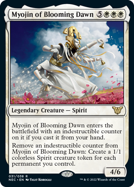 Myojin of Blooming Dawn (foil)
