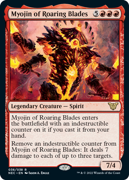 Myojin of Roaring Blades (foil)
