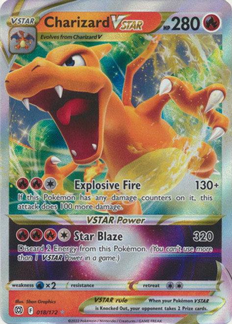 Brilliant Stars 018/172 Charizard VSTAR (Full Art)