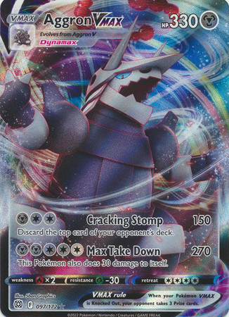 Brilliant Stars 097/172 Aggron VMAX (Full Art)