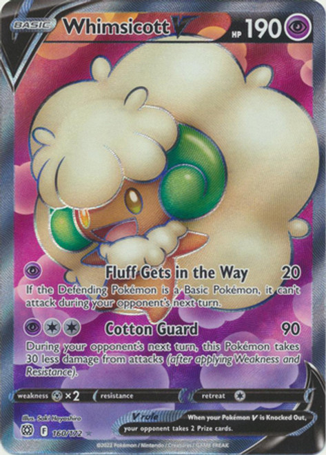 Brilliant Stars 160/172 Whimsicott V (Full Art)