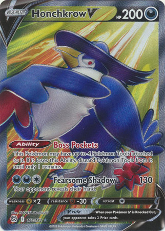 Brilliant Stars 161/172 Honchkrow V (Full Art)