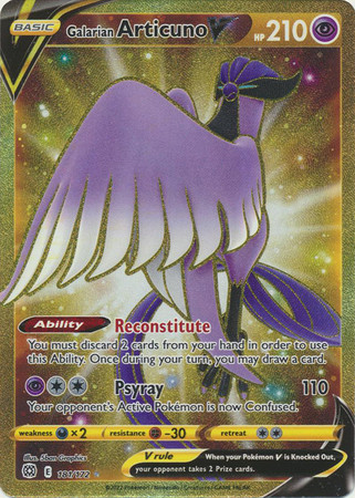 Brilliant Stars 181/172 Galarian Articuno V (Secret Rare)