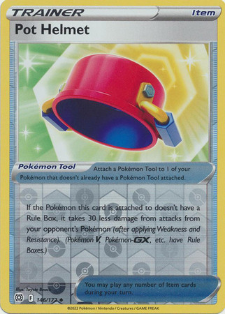 Brilliant Stars 146/172 Pot Helmet (Reverse Holo)