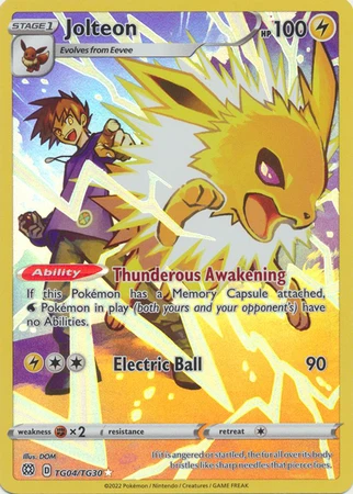 Brilliant Stars TG04/TG30 Jolteon (Full Art)