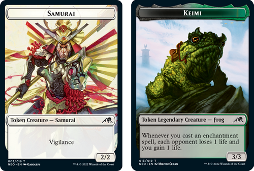 Kamigawa: Neon Dynasty - Samurai / Keimi Token (foil)