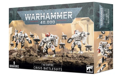 Warhammer 40,000 - T'au Empire: XV8 Crisis Battlesuits