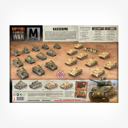 Flames of War - Kasserine Starter Set (US vs Germany)