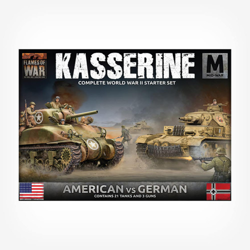 Flames of War - Kasserine Starter Set (US vs Germany)