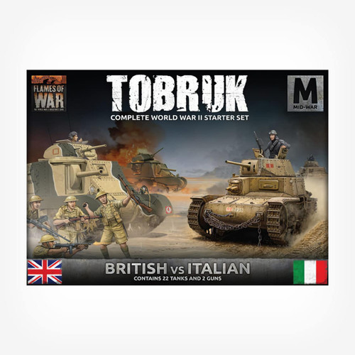 Flames of War - Tobruk Starter Set (Italy vs British)
