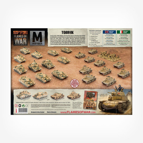 Flames of War - Tobruk Starter Set (Italy vs British)