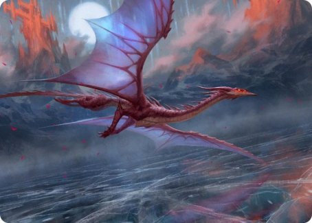 Manaform Hellkite (#46) Art Card