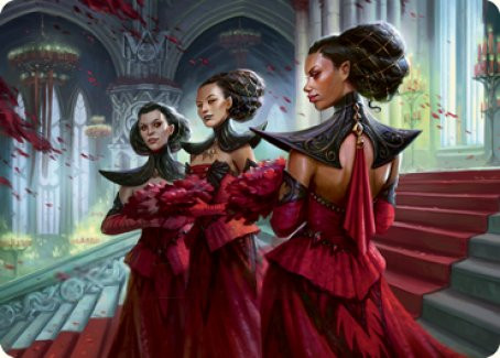 Olivia's Attendants (#47) Art Card