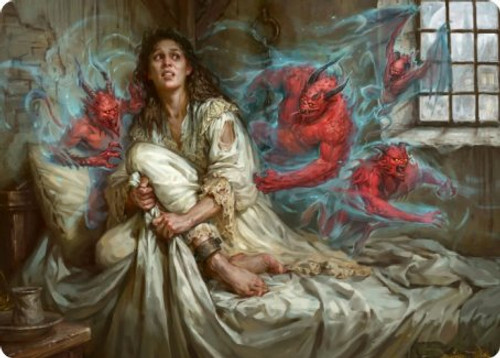 Eruth, Tormented Prophet (#61) Art Card | Innistrad: Crimson Vow