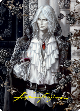 Sorin the Mirthless 2 (#2) Art Card (Gold Signature)