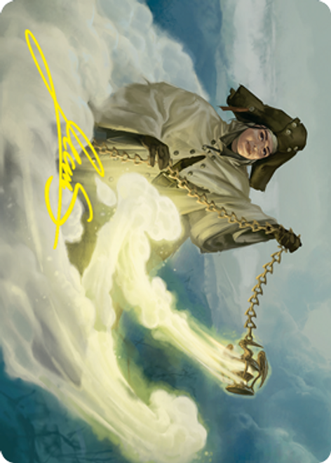 Traveling Minister (#19) Art Card (Gold Signature) | Innistrad: Crimson Vow