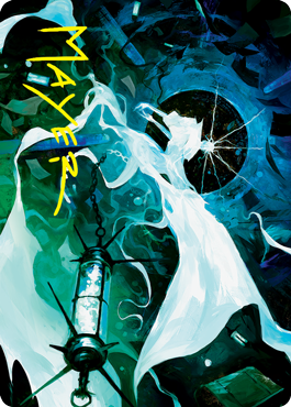 Thirst for Discovery (#25) Art Card (Gold Signature)