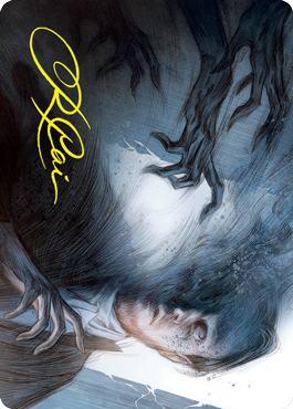Dread Fugue (#31) Art Card (Gold Signature)