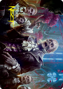 Undead Butler (#37) Art Card (Gold Signature)