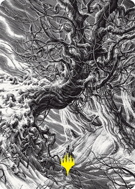 Forest (#81) Art Card (Gold Signature)