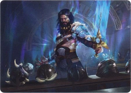 Kaldheim Art Card: Halvar, God of Battle