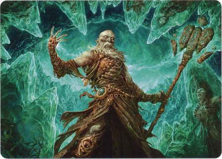 Kaldheim Art Card: Draugr Necromancer