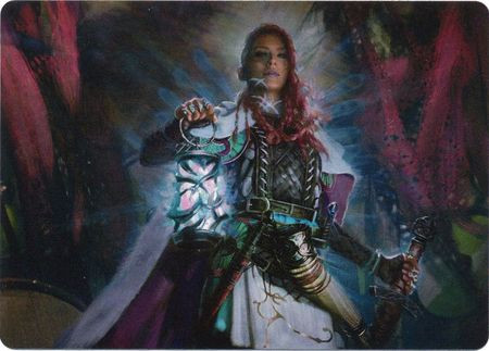 Kaldheim Art Card: Tergrid, God of Fright