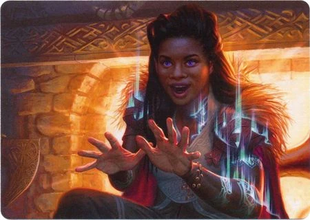 Kaldheim Art Card: Birgi, God of Storytelling