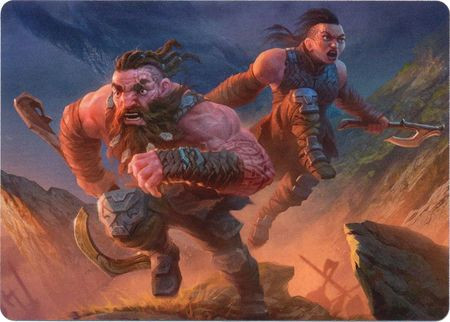 Kaldheim Art Card: Dwarven Reinforcements
