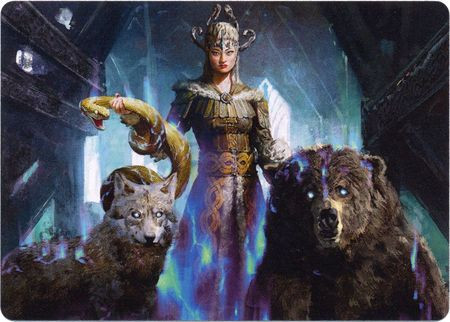 Kaldheim Art Card: Kolvori, God of Kinship