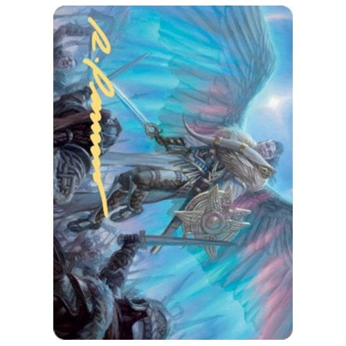 Kaldheim Art Card: Resplendent Marshal (Gold Signature) | Kaldheim