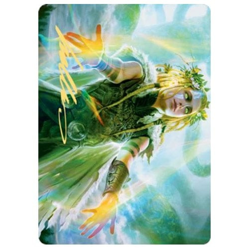 Kaldheim Art Card: Revitalize (Gold Signature)