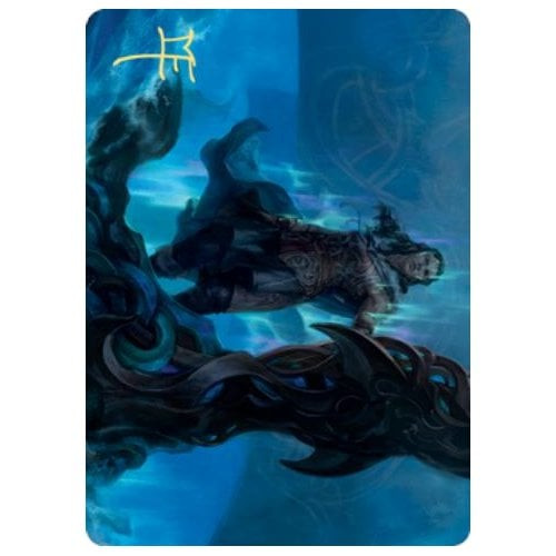 Kaldheim Art Card: Cosima, God of the Voyage (Gold Signature)