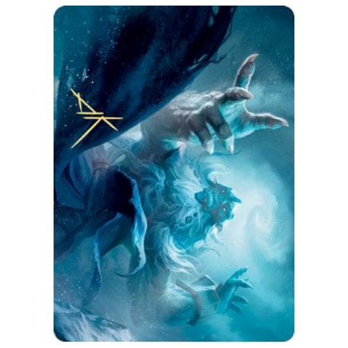 Kaldheim Art Card: Cyclone Summoner (Gold Signature)