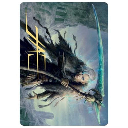 Kaldheim Art Card: Egon, God of Death (Gold Signature)