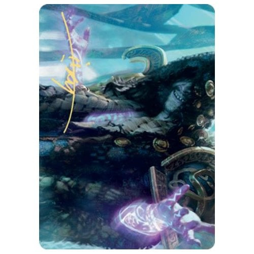Kaldheim Art Card: Valki, God of Lies (Gold Signature)
