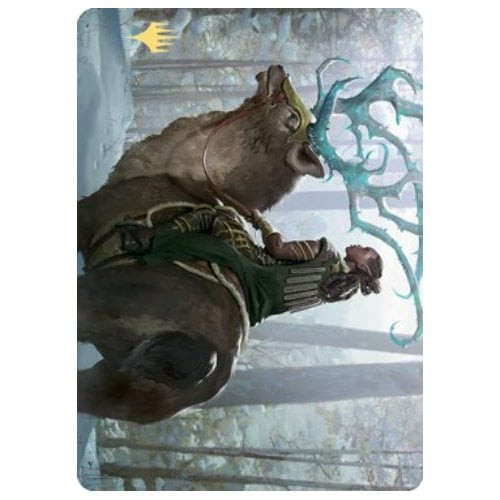 Kaldheim Art Card: Boreal Outrider (Gold Signature)