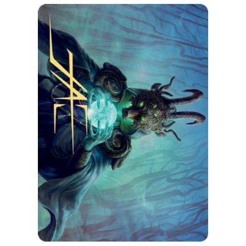 Kaldheim Art Card: Masked Vandal (Gold Signature)