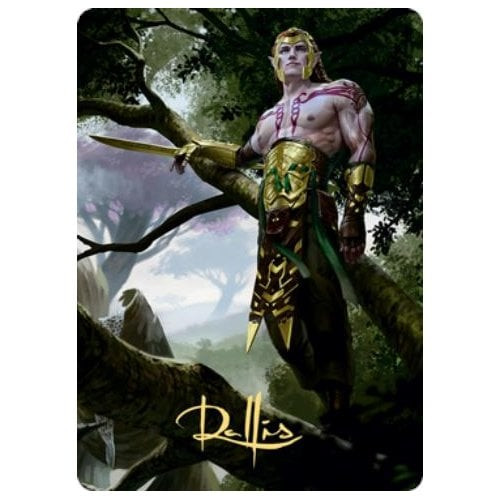 Kaldheim Art Card: Tyvar Kell (Gold Signature) | Kaldheim