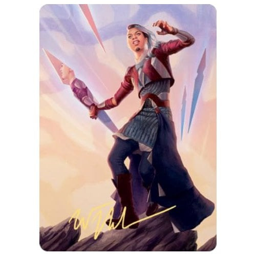 Kaldheim Art Card: Niko Aris (Gold Signature)