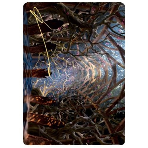 Kaldheim Art Card: Skemfar Elderhall (Gold Signature) | Kaldheim