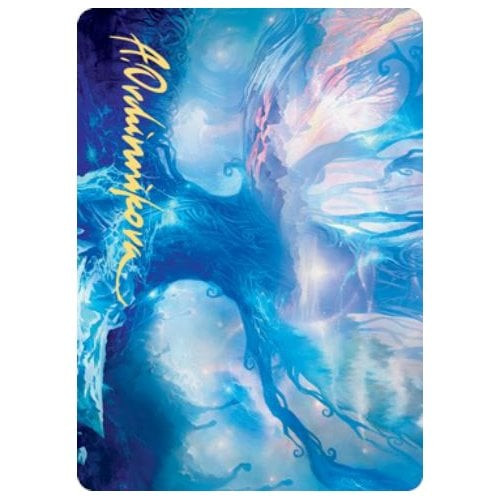 Kaldheim Art Card: The World Tree (Gold Signature)