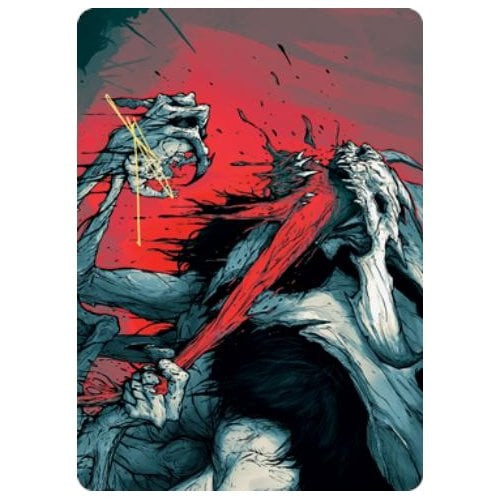 Kaldheim Art Card: Vorinclex, Monstrous Raider (#79) (Gold Signature)