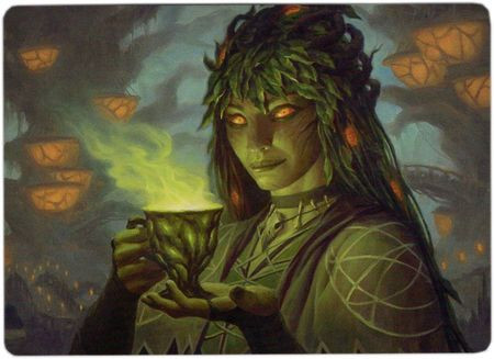 Strixhaven: School of Mages Art Card: Dina, Soul Steeper