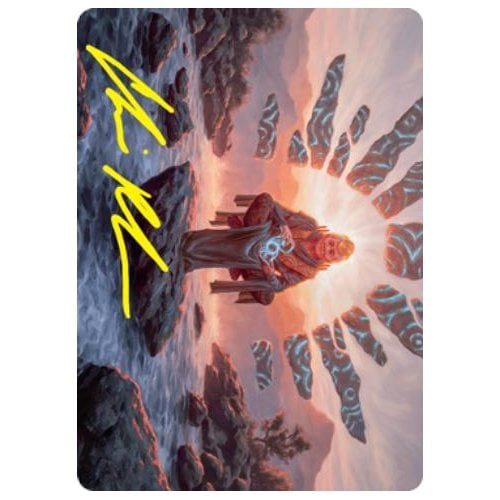 Strixhaven: School of Mages Art Card: Jadzi, Oracle of Arcavios (Gold Signature)