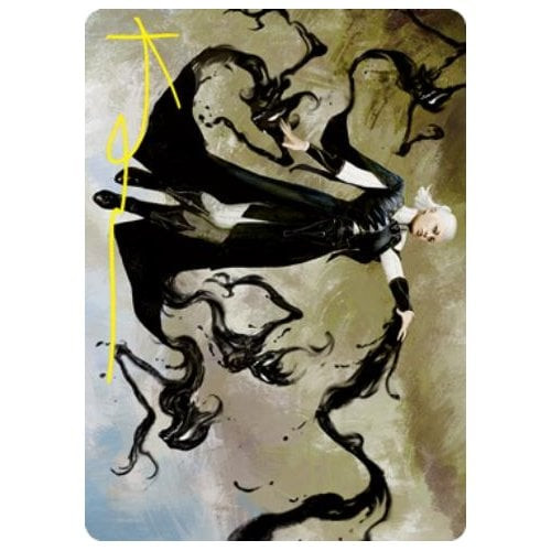 Strixhaven: School of Mages Art Card: Shadewing Laureate (Gold Signature) | Strixhaven: School of Mages