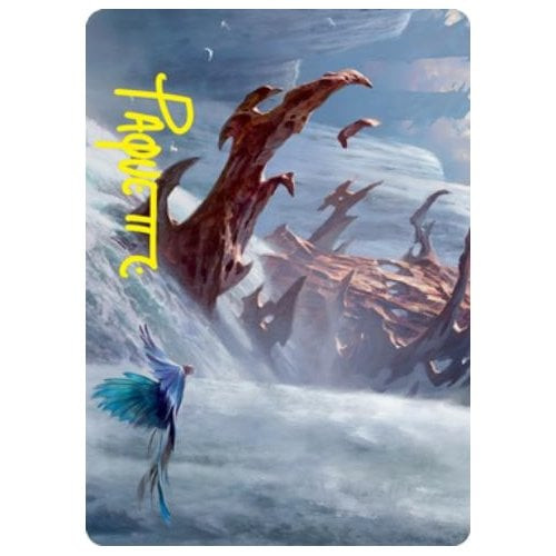 Strixhaven: School of Mages Art Card: Island (Gold Signature)