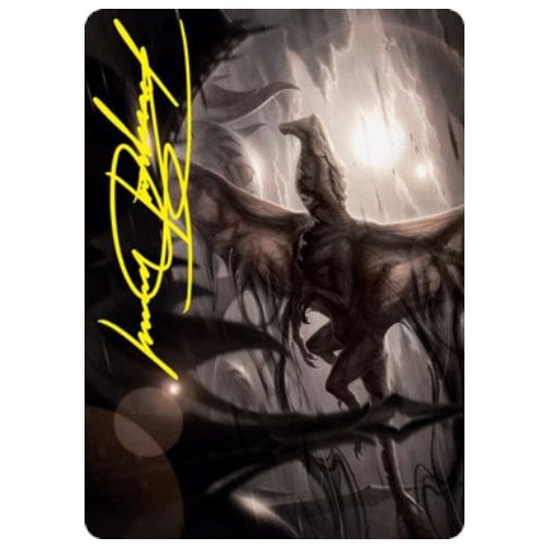 Strixhaven: School of Mages Art Card: Shadrix Silverquill (Gold Signature)